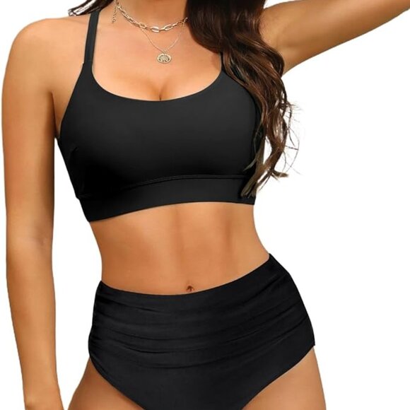 GVAOO Other - Two Piece Swimsuit for Women Black
